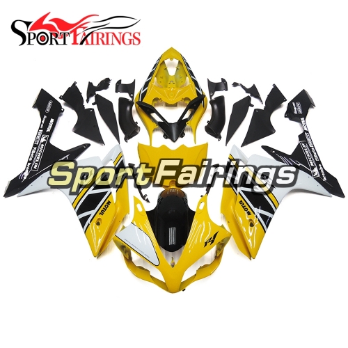 Fairing Kit Fit For Yamaha YZF R1 2007 2008 - Yellow White Black