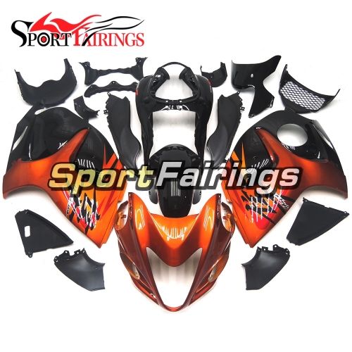 Fairing Kit Fit For Suzuki GSXR1300 Hayabusa 2008 - 2016 - Orange Black