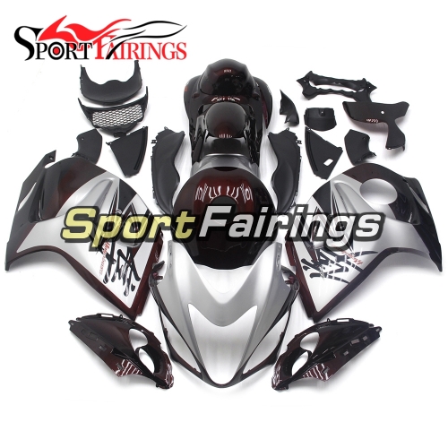 Fairing Kit Fit For Suzuki GSXR1300 Hayabusa 2008 - 2016 -Grey Drak Red