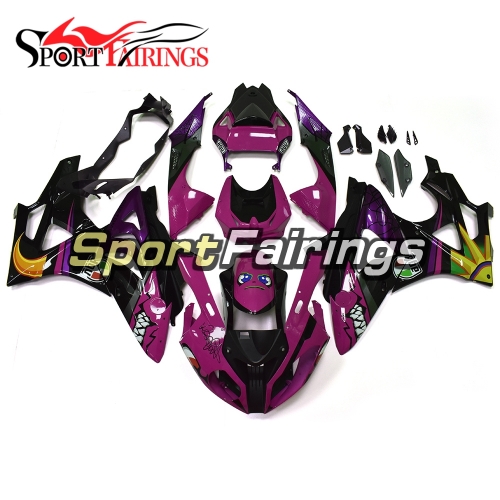 Fairing Kit Fit For BMW S1000RR 2011 - 2014 - Pink Black