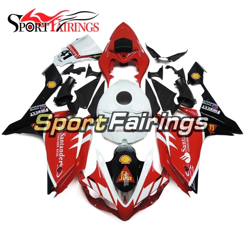 Fairing Kit Fit For Yamaha YZF R1 2007 2008 - Red White