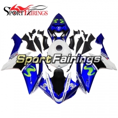 Fairing Kit Fit For Yamaha YZF R1 2007 2008 - White Blue