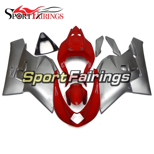 Fairing Kit Fit For MV Agusta F4 750 1000 2000 - 2009 - Silver Red