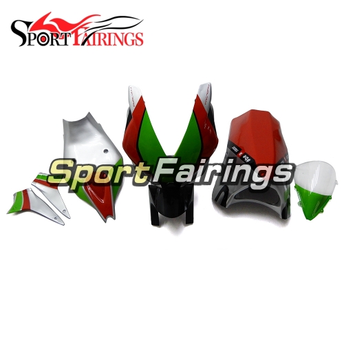 Firberglass Fairing Kit Fit For Aprilia RSV4 1000 2010 - 2015 - Red Green Silver Black