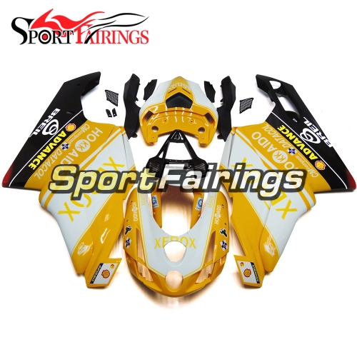 Fairing Kit Fit For Ducati 999/749 2003 - 2004 - Yellow White