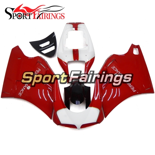 Fairing Kit Fit For Ducati 996/748/916/998 Biposto 1996 - 2002 - Red White Black