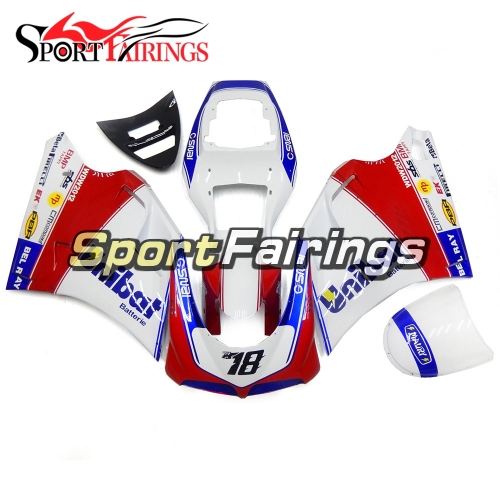 Fairing Kit Fit For Ducati 996/748/916/998 Biposto 1996 - 2002 - White Red Black