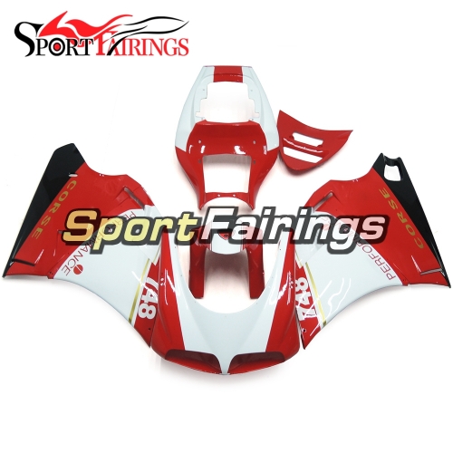 Fairing Kit Fit For Ducati 996/748/916/998 Biposto 1996 - 2002 - Gloss Red White