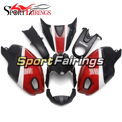 Fairing Kit Fit For Ducati  696/796/795/M1000/M1100 2009 - 2011 - Gloss Red Black