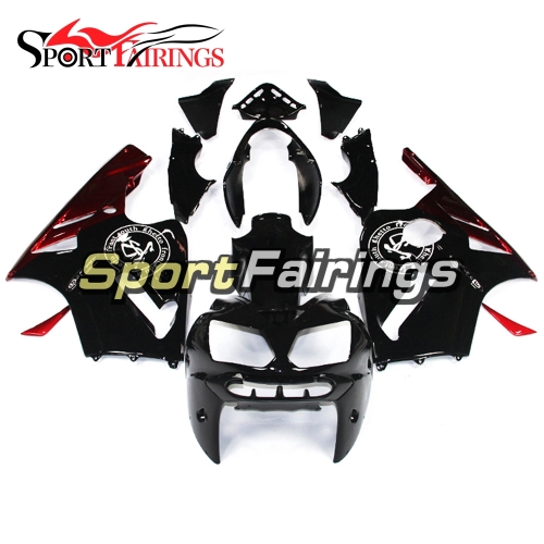 Fairing Kit Fit For Kawasaki ZX12R 2002 - 2006 -Black Red