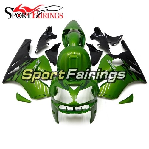 Fairing Kit Fit For Kawasaki ZX12R 2002 - 2006 -Green Black