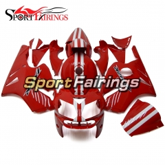 Fairing Kit Fit For Kawasaki ZX12R 2002 - 2006 -Gloss Red White Stripe