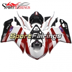 Fairing Kit Fit For Ducati 1098/1198/848 2007 - 2012 - Red White Black
