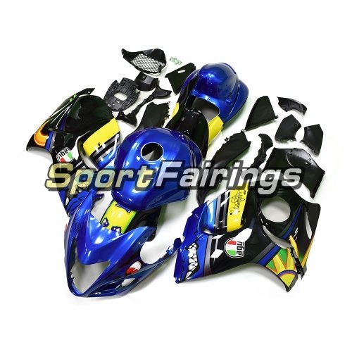 Fairing Kit Fit For Suzuki GSXR1300 Hayabusa 2008 - 2016 - Shark Blue