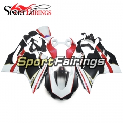 Fairing Kit Fit For Ducati 899/1199 2012 - 2013 - Black White