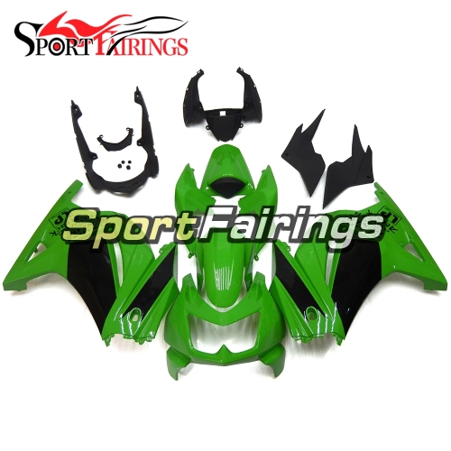 Fairing Kit Fit For Kawasaki EX250R / Ninja 250 2008 - 2012  -Green Black