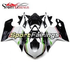 Fairing Kit Fit For Ducati 1098/1198/848 2007 - 2012 - White Black