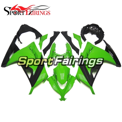 Fairing Kit Fit For Kawasaki EX300R / Ninja 300 2013 - 2015  -Green Black