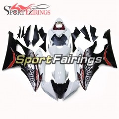 Fairing Kit Fit For Yamaha YZF R6 2008 - 2016 - White Black