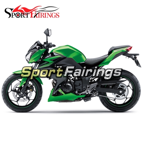 Fairing Kit Fit For Kawasaki Z250 / Z3 2014 - 2016 Green Black Special Edition