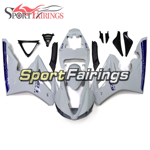 Fairing Kit Fit For Daytona675 2009 - 2012 - White Blue