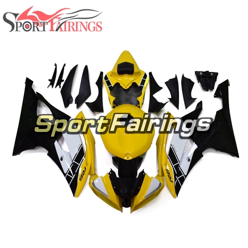 Fairing Kit Fit For Yamaha YZF R6 2008 - 2016 - Yellow White Black