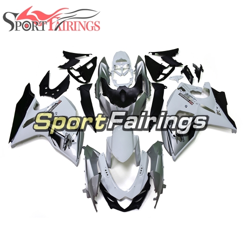 Fairing Kit Fit For Suzuki GSXR1000 K9 2009 - 2016 - Silver White