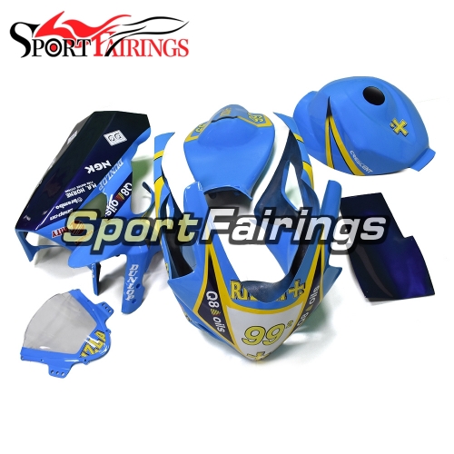 Fiberglass Racing Fairing Kit Fit For Suzuki GSXR1000 K5 2005 - 2006 - Blue