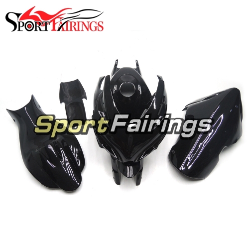 Fiberglass Racing Fairing Kit Fit For Suzuki GSXR600 750 2006 - 2007 - Black