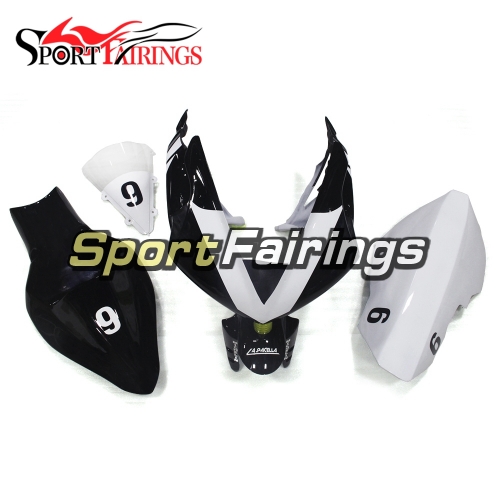 Fiberglass Racing Fairing Kit Fit For Yamaha YZF R1 2004 - 2006 - White Black