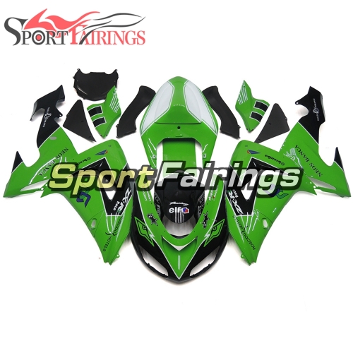 Fairing Kit Fit For Kawasaki ZX10R 2006 - 2007 -Black Green