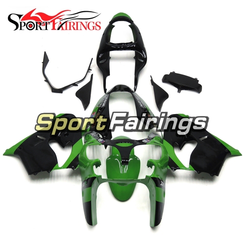 Fairing Kit Fit For Kawasaki ZX9R 2000 - 2001 - Elf Green Black