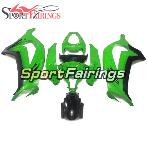 Fairing Kit Fit For Kawasaki ZX10R 2011 - 2015 -Black Green