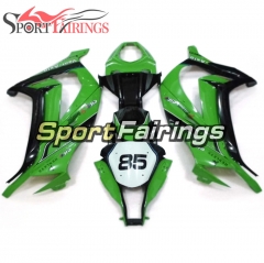 Fairing Kit Fit For Kawasaki ZX10R 2011 - 2015 -Black Green 85