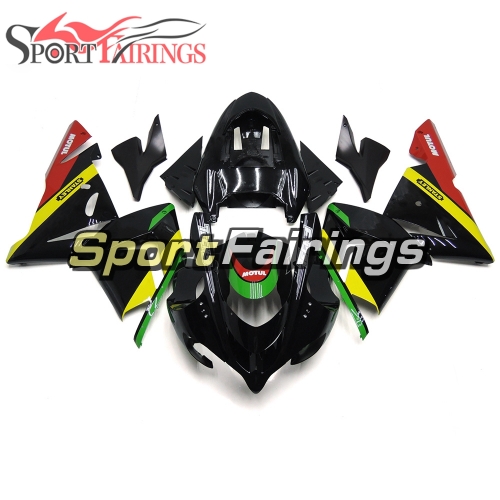 Fairing Kit Fit For Kawasaki ZX10R 2004 - 2005 -Black Yellow