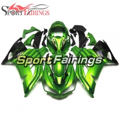 Fairing Kit Fit For Kawasaki ZX-14R /ZZ-R1400 2012 - 2015  -Green Black Flame