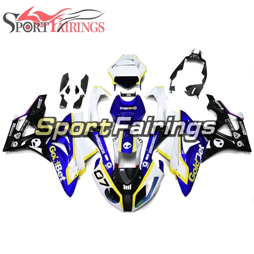 Fairing Kit Fit For BMW S1000RR 2011 - 2014 - Blue White Yellow