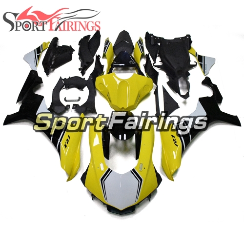Fairing Kit Fit For Yamaha YZF R1 2015 2016 - White Yellow