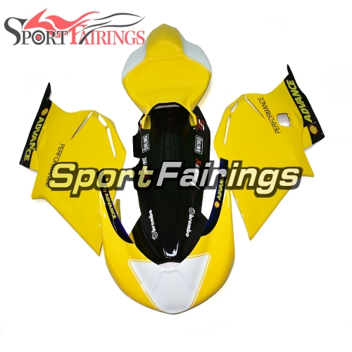 Fiberglass Racing Fairing Kit Fit For MV Agusta F4 750 1000 2000 - 2009 - Yellow Black