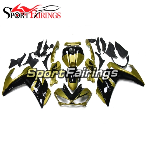 Fairing Kit Fit For Yamaha YZF R25 R3 2014 - 2018 - Black Gold