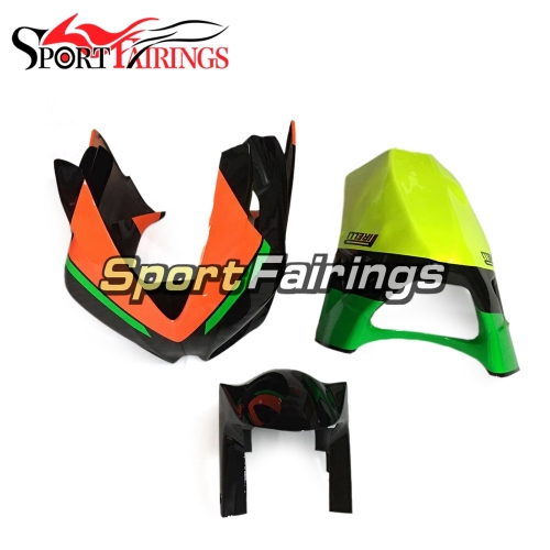 Firberglass Fairing Kit Fit For Aprilia RSV4 1000 2010 - 2015 - Orange Black Fluorescent Yellow