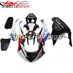 Firberglass Fairing Kit Fit For BMW S1000RR 2015 2016 - Deep Red Black and White