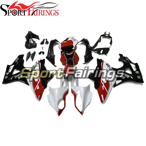 Fairing Kit Fit For BMW S1000RR 2011 - 2014 - White Red