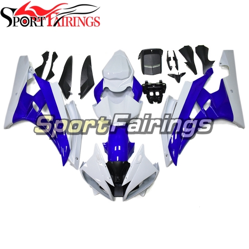 Fairing Kit Fit For Yamaha YZF R6 2006 2007 - White Blue