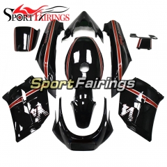 Fairing Kit Fit For Yamaha RZV500 1985 - Black with Red Stripes