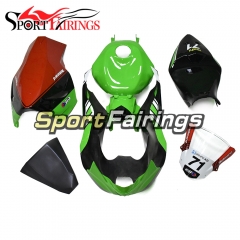 New Fiberglass Racing Fairings Kit Fit For Kawasaki ZX6R ZX-6R 636 2013 - 2018 Elf Green Black White Red