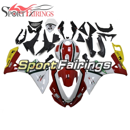 New Complete Fairing Kit Fit For Aprilia RS125 RS4 125 2012 - 2014 - Glossy Red White Yellow Black