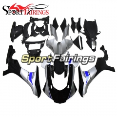 Fairing Kit Fit For Yamaha YZF R1 2015 2016 2017 2018 - Silver Blue and Black