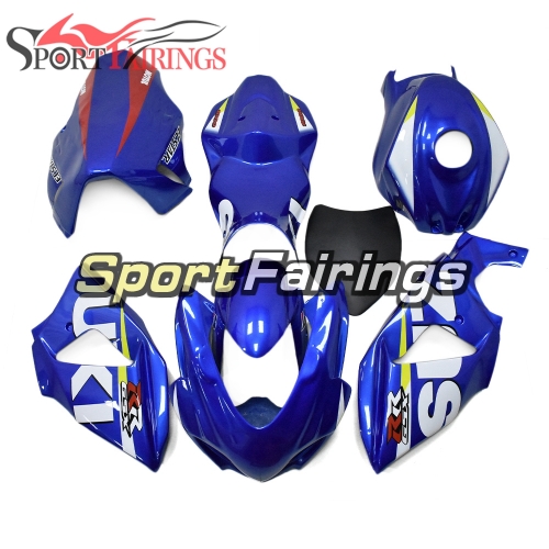 Racing Fiberglass Fairing Kit Fit For Suzuki GSXR1000 K9 2009 - 2016 - Blue White