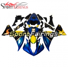 Fairing Kit Fit For Yamaha YZF R1 2009 - 2011 -Shark Attack Blue Yellow